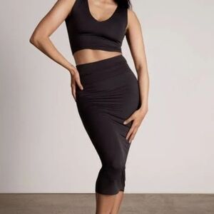Epoque Evolution The One Pencil Skirt Sz M Black Strechy